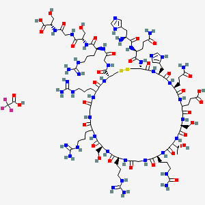 Chemical structure of CCP peptide TFA
