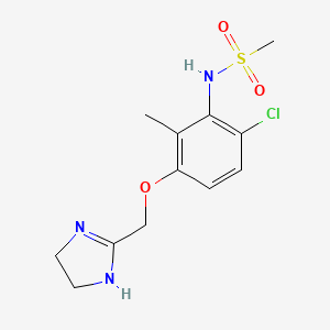 Chemical structure of Dabuzalgron