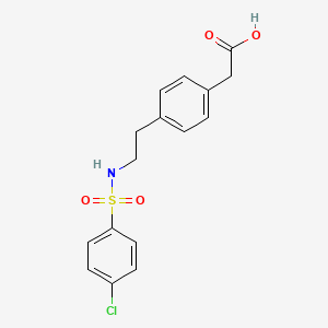 Chemical structure of Daltroban