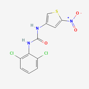 Chemical structure of DFP00173