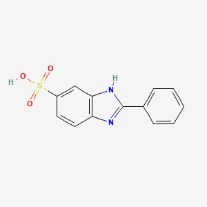 Chemical structure of Ensulizole