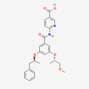 Chemical structure of GKA50