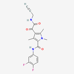 Chemical structure of GLP-26