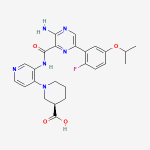 Chemical structure of GNF4877