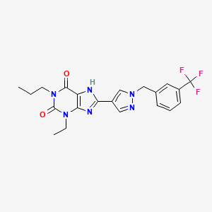 Chemical structure of GS-6201
