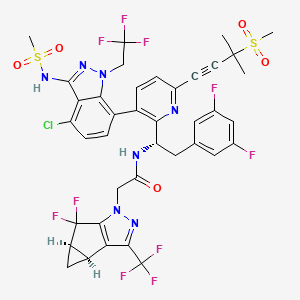 Chemical structure of GS-6207