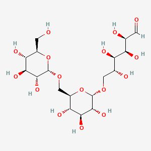 Chemical structure of Isomaltotriose