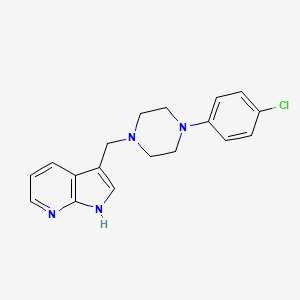Chemical structure of L-745870