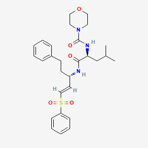 Chemical structure of LHVS