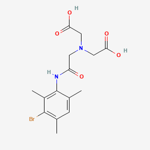 Chemical structure of Mebrofenin