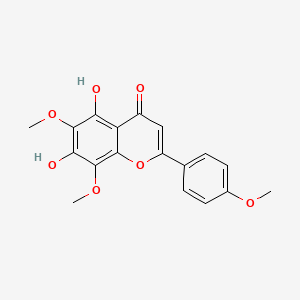 Chemical structure of Nevadensin