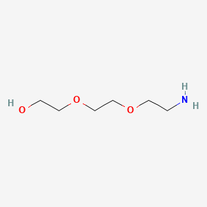 Chemical structure of NH2-PEG3
