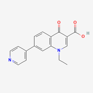 Chemical structure of Rosoxacin