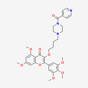 Chemical structure of Telomerase-IN-2