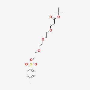 Chemical structure of Tos-PEG4-t-butyl ester