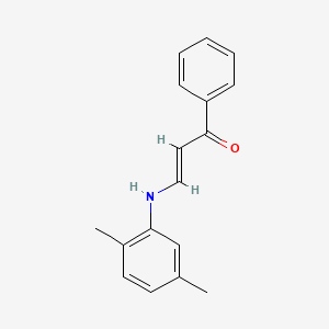 Chemical structure of TRAF-STOP inhibitor 6877002