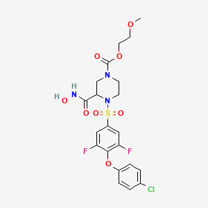 Chemical structure of XL-784 free base