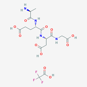 Chemical structure of α2β1 Integrin Ligand Peptide TFA
