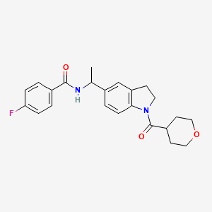 Chemical structure of (Rac)-IDO1-IN-5