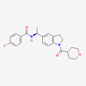 Chemical structure of (S)-IDO1-IN-5