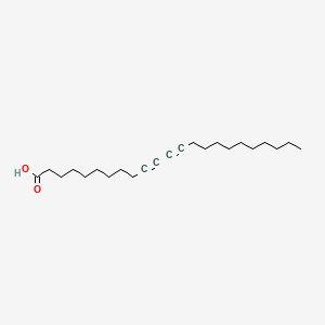 Chemical structure of 10,12-Tricosadiynoic acid