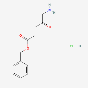 Chemical structure of 5-ALA benzyl ester hydrochloride