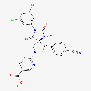 Chemical structure of BMS-688521