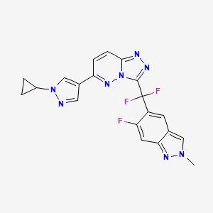 Chemical structure of Bozitinib
