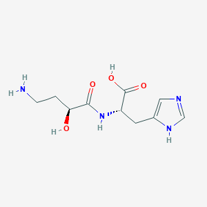 Chemical structure of Carnostatine hydrochloride