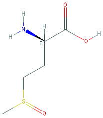 Chemical structure of D-Methionine sulfoxide hydrochloride