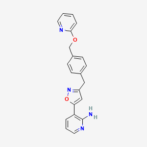 Chemical structure of E1210