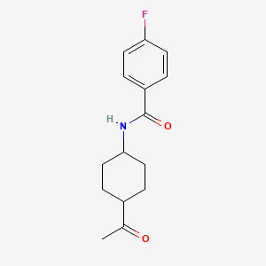 Chemical structure of FK962
