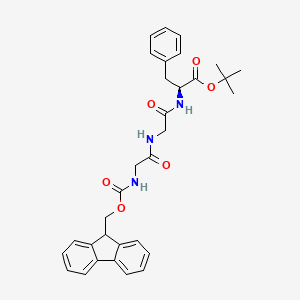 Chemical structure of Fmoc-Gly-Gly-Phe-OtBu