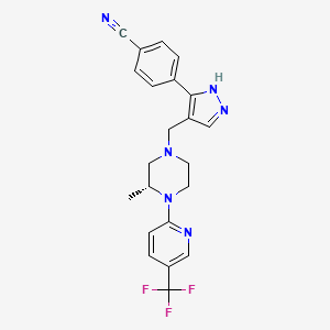 Chemical structure of GNF362