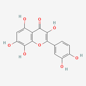 Chemical structure of Gossypetin