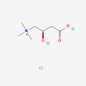 Chemical structure of Levocarnitine Chloride
