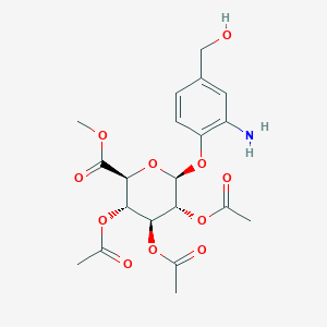Chemical structure of MAC glucuronide linker-2