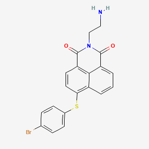 Chemical structure of MCL-1/BCL-2-IN-2