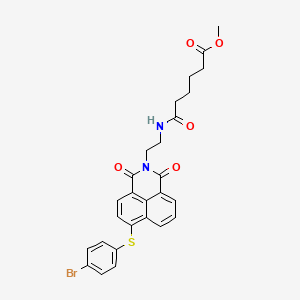 Chemical structure of MCL-1/BCL-2-IN-3