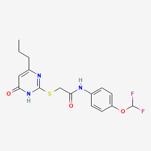 Chemical structure of MMP-9-IN-1