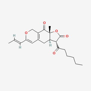 Chemical structure of Monascin
