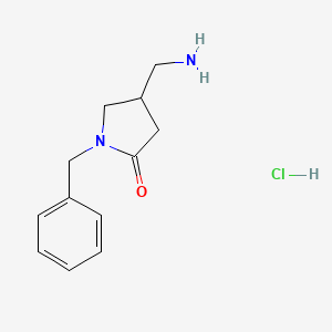 Chemical structure of Nebracetam hydrochloride