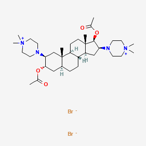 Chemical structure of Pipecuronium bromide