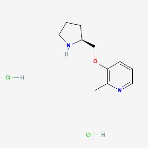 Chemical structure of ABT-089 dihydrochloride
