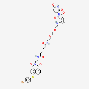 Chemical structure of PROTAC Bcl2 degrader-1
