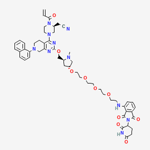 Chemical structure of PROTAC K-Ras Degrader-1