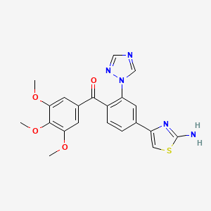 Chemical structure of S516