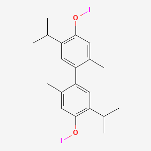 Chemical structure of Thymol iodide