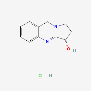 Chemical structure of Vasicine hydrochloride