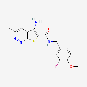 Chemical structure of VU0467485